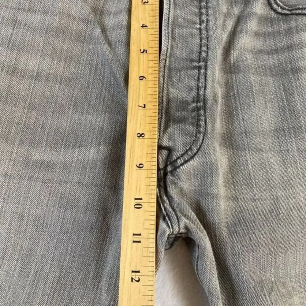 Levi's 501 Jeans Men's 36x 30 Sz Grey Button Fly Grey Straight‎ Leg Classic - Picture 6 of 14